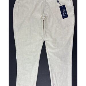 State And Liberty Athletic Fit Stretch Sz 40x33 Lightweight Lined Dress Pants